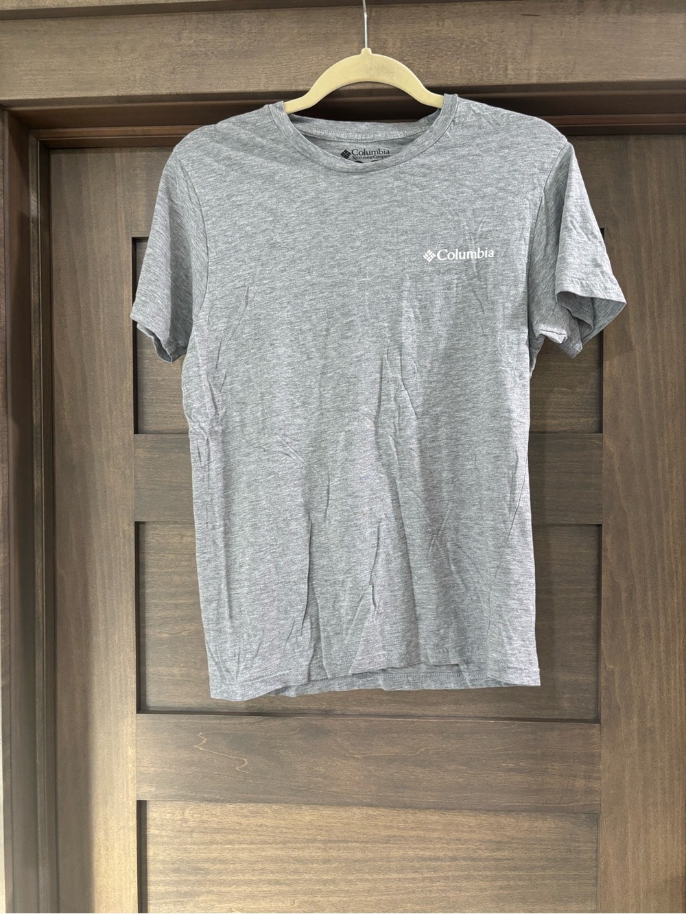 Columbia Men's Heather Gray Short Sleeve Logo Tee